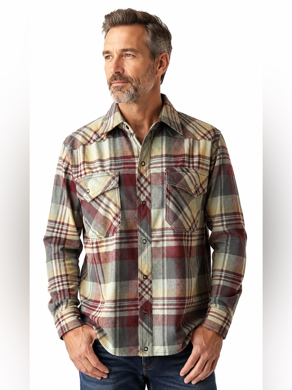 L.L Bean Katahdin Performance Traditional Fit Flannel Shirt NWT